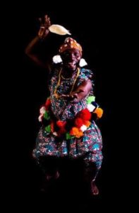Bismark Danyo in Ghanaian dress