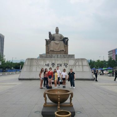 CSU students in South Korea