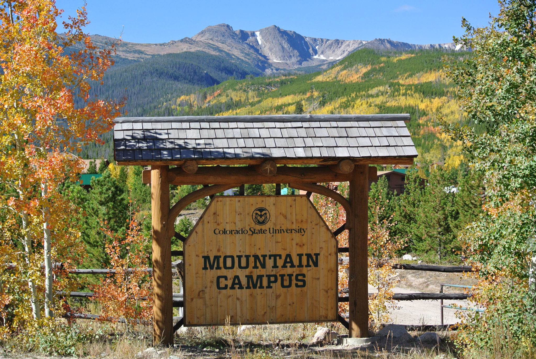 CSU Mountain Campus sign