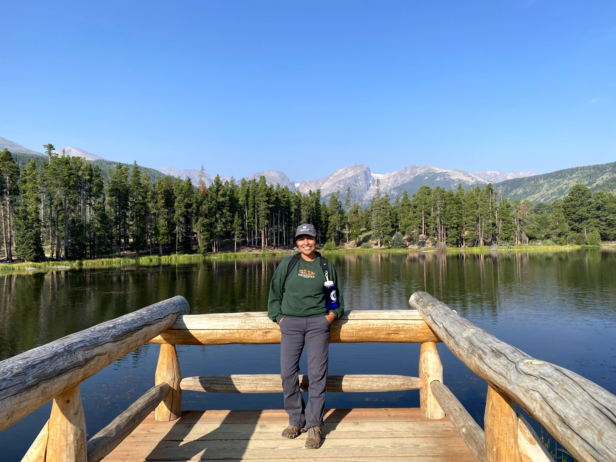 Kristy Ornelas at Rocky Mountain National Park