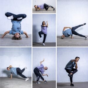 Foco Flava non-profit dance troupe promotional collage